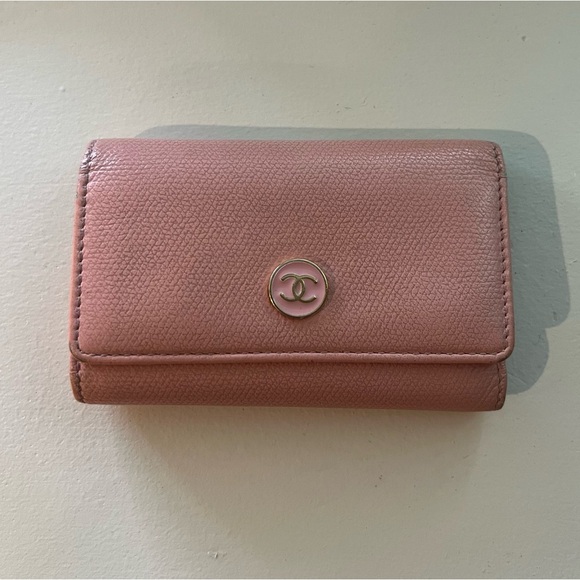Authentic Chanel Pink Key Pouch - Picture 1 of 6